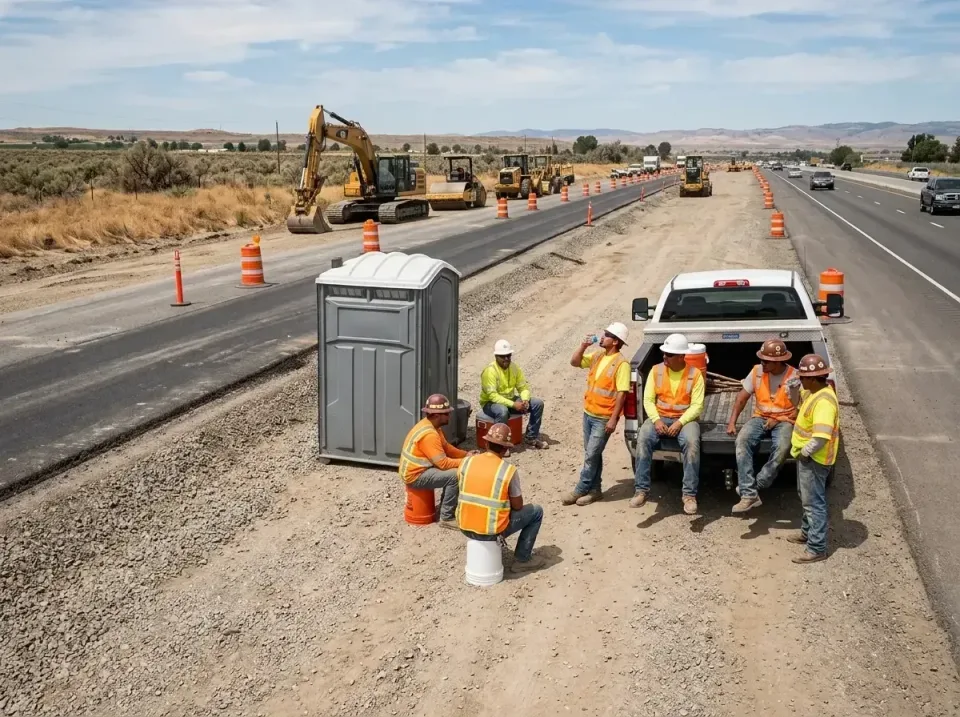 highway-road-construction-crew-007 — frequently asked questions, Porta Potty and Restroom Rentals in Stuarts Draft, VA